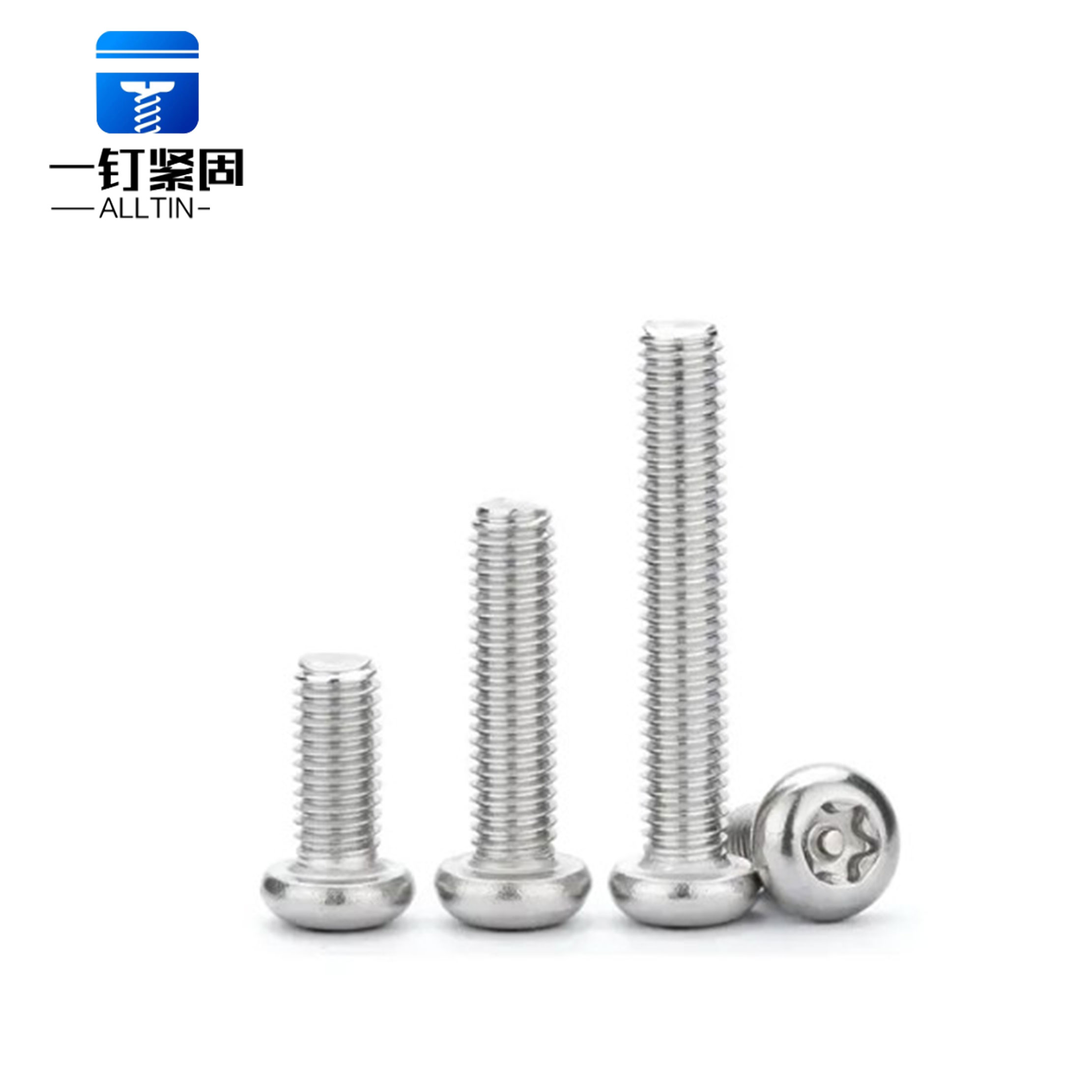 six-lobe tamper pan head machine screws