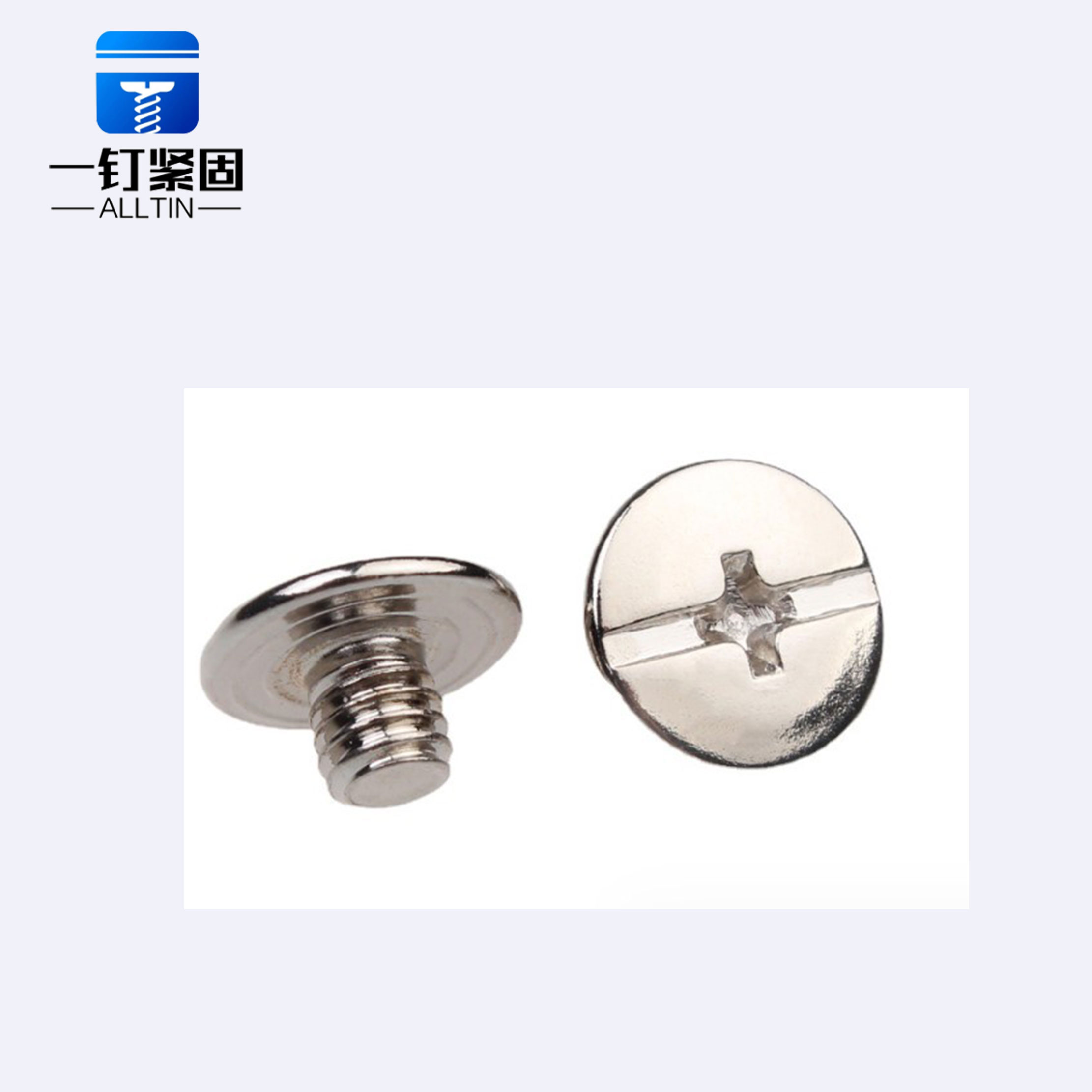 Philips slotted head Chicago screws