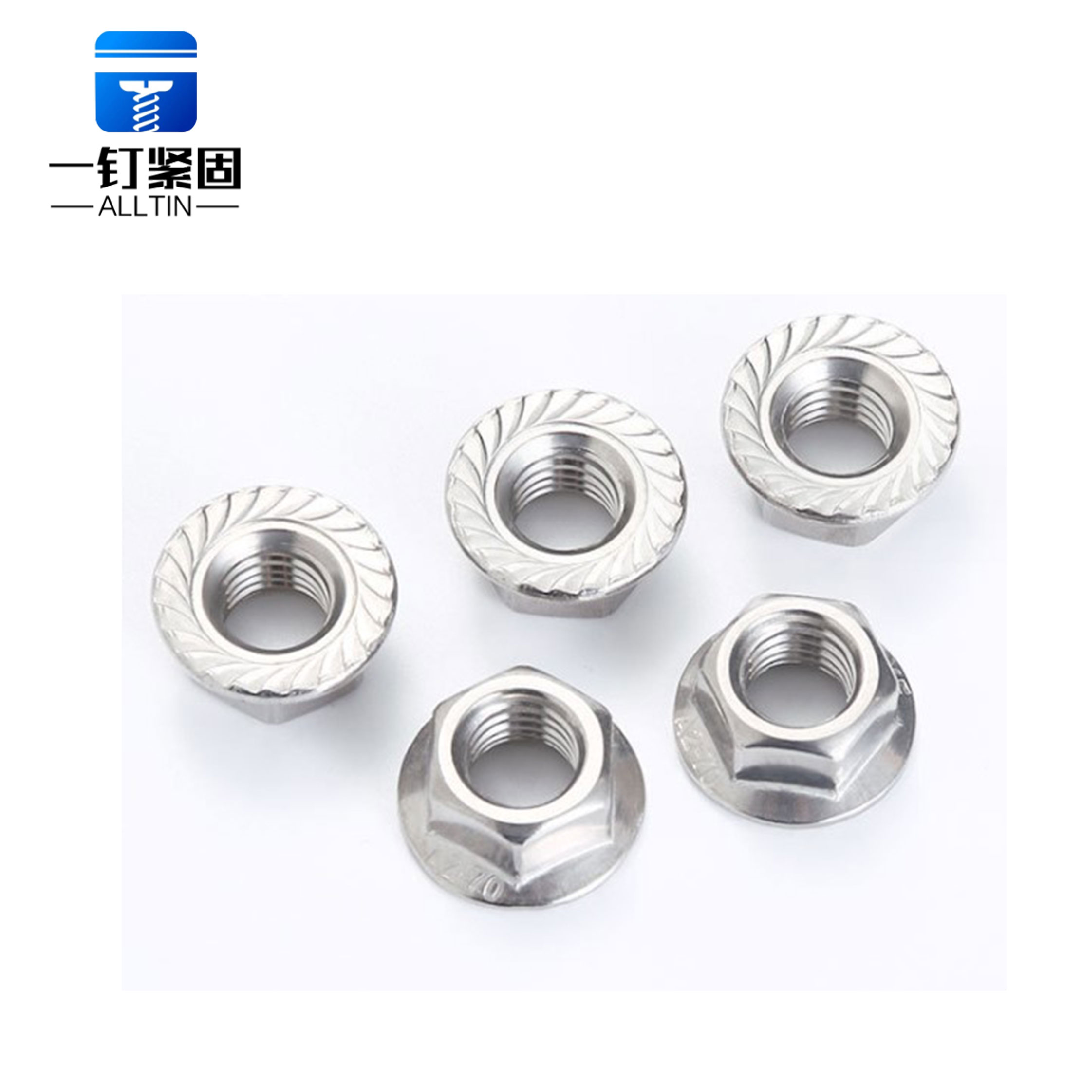  Hexagon flange nut
