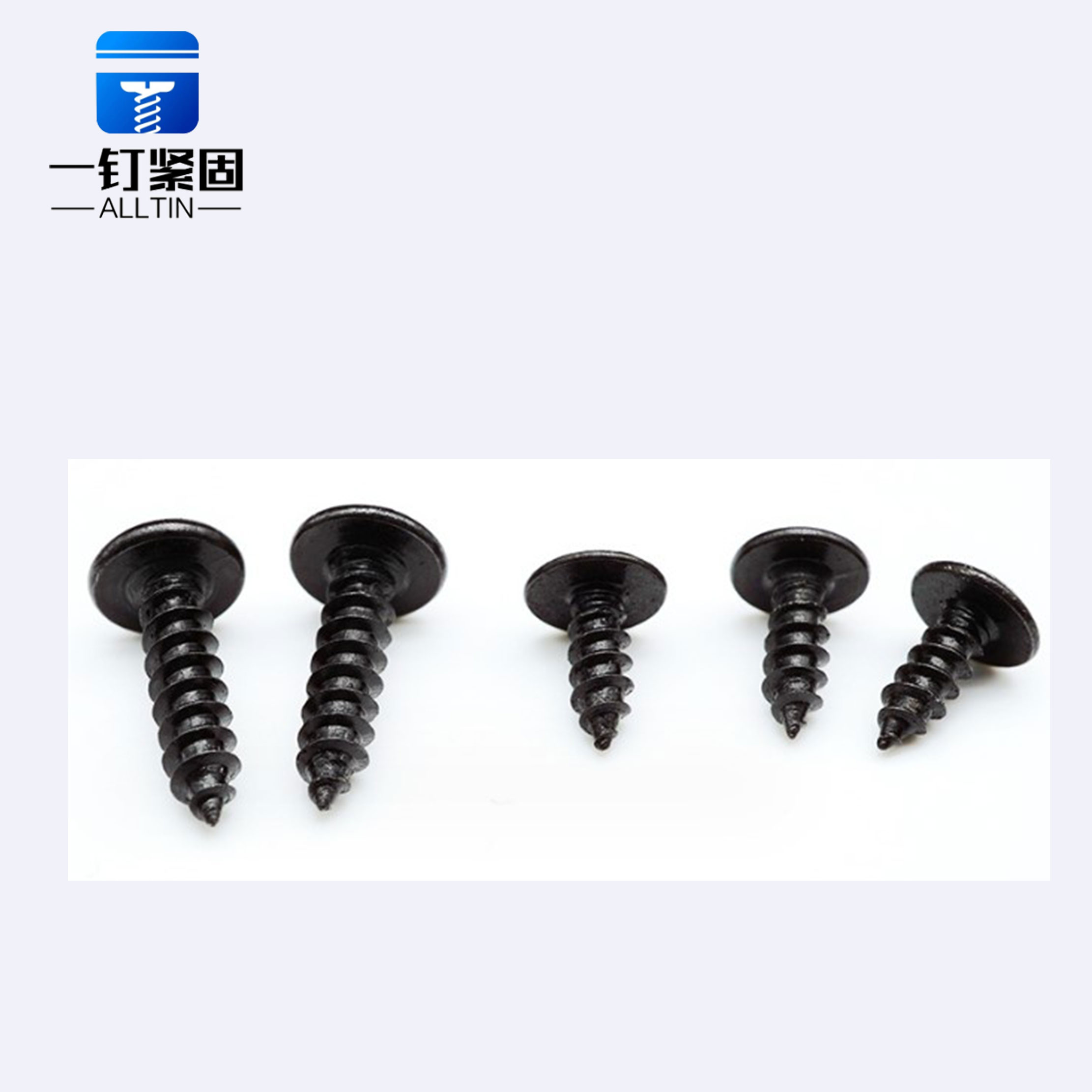 black philips truss head tapping screw
