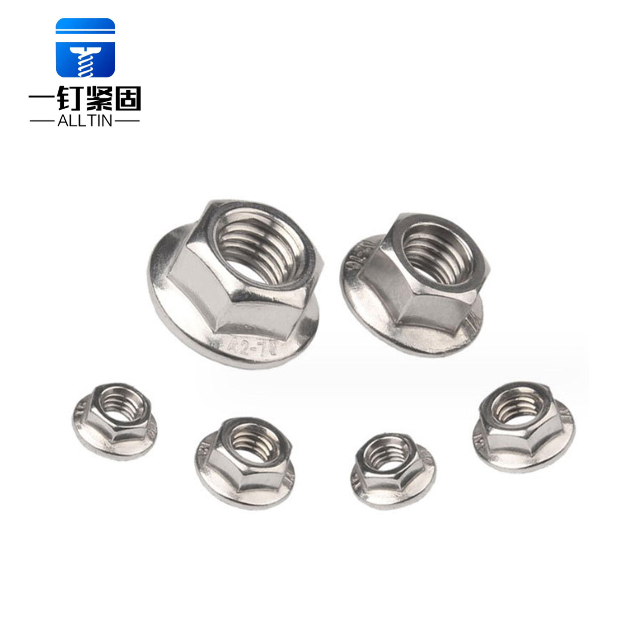  Hexagon flange nut