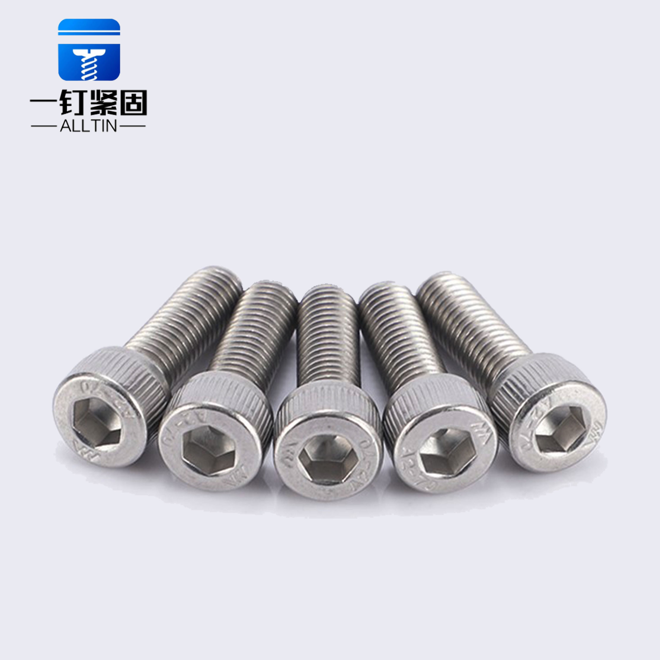  hexagon knurled cheese head screw