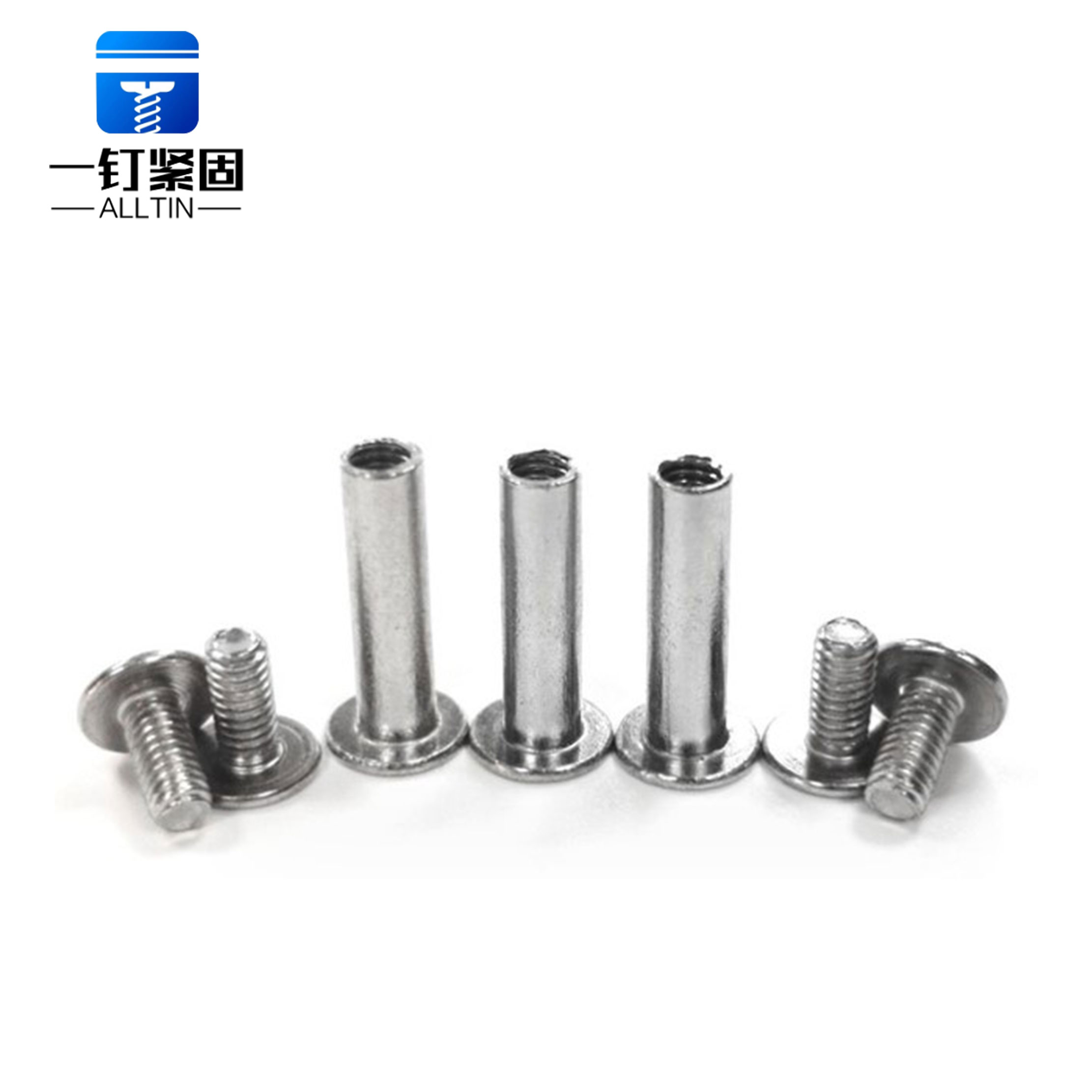 hexagon flat head Chicago screws