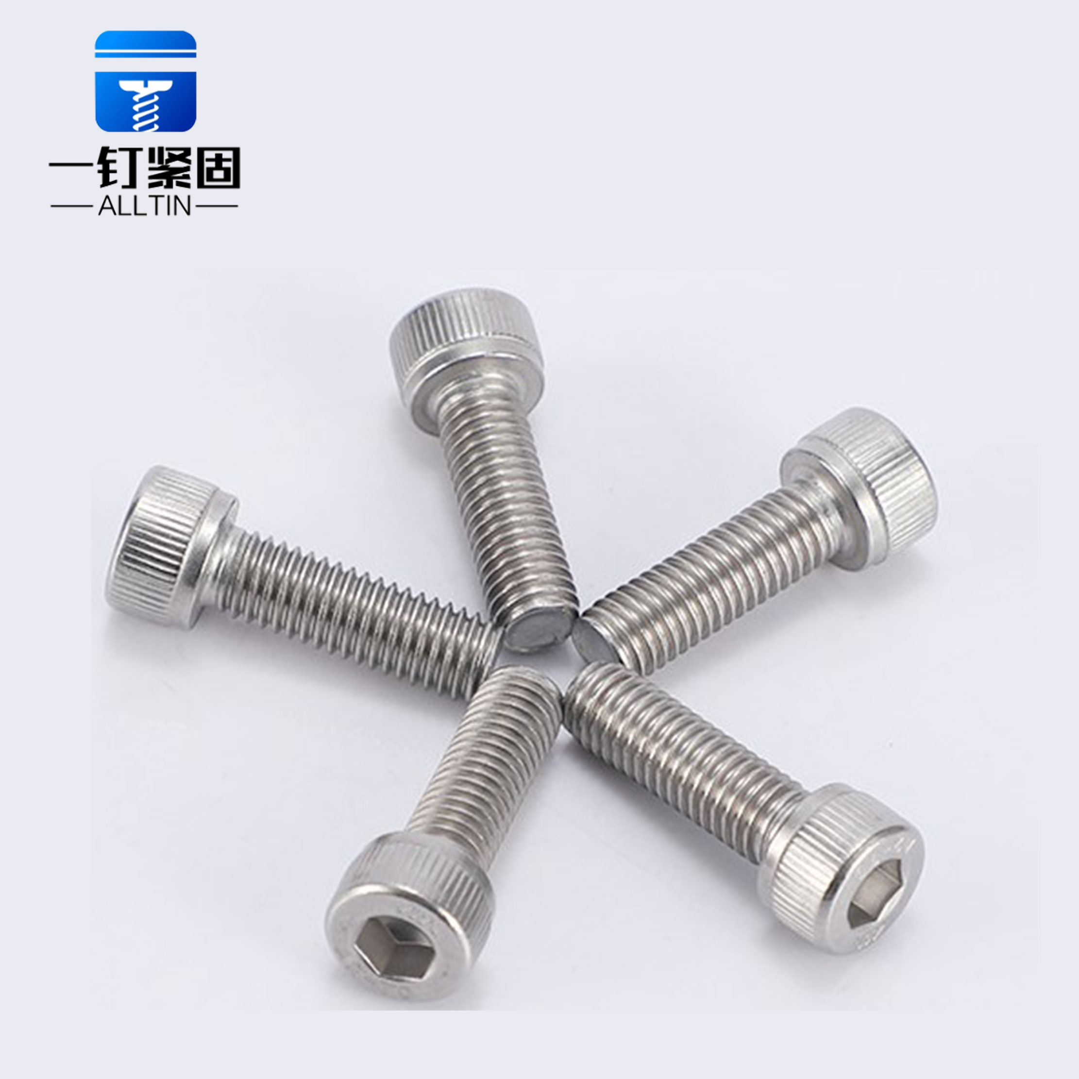  hexagon knurled cheese head screw