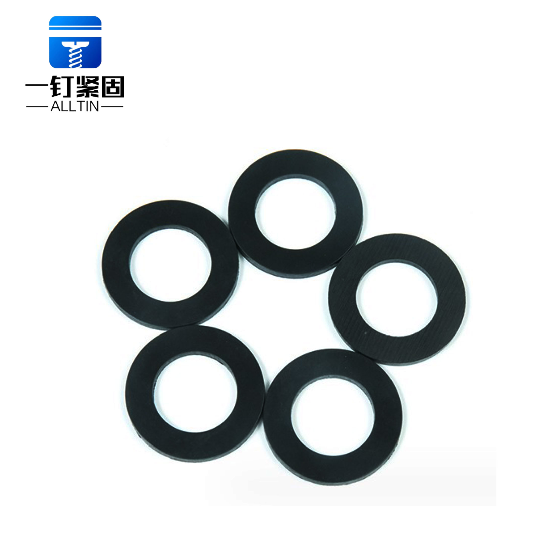 black rubber gasket