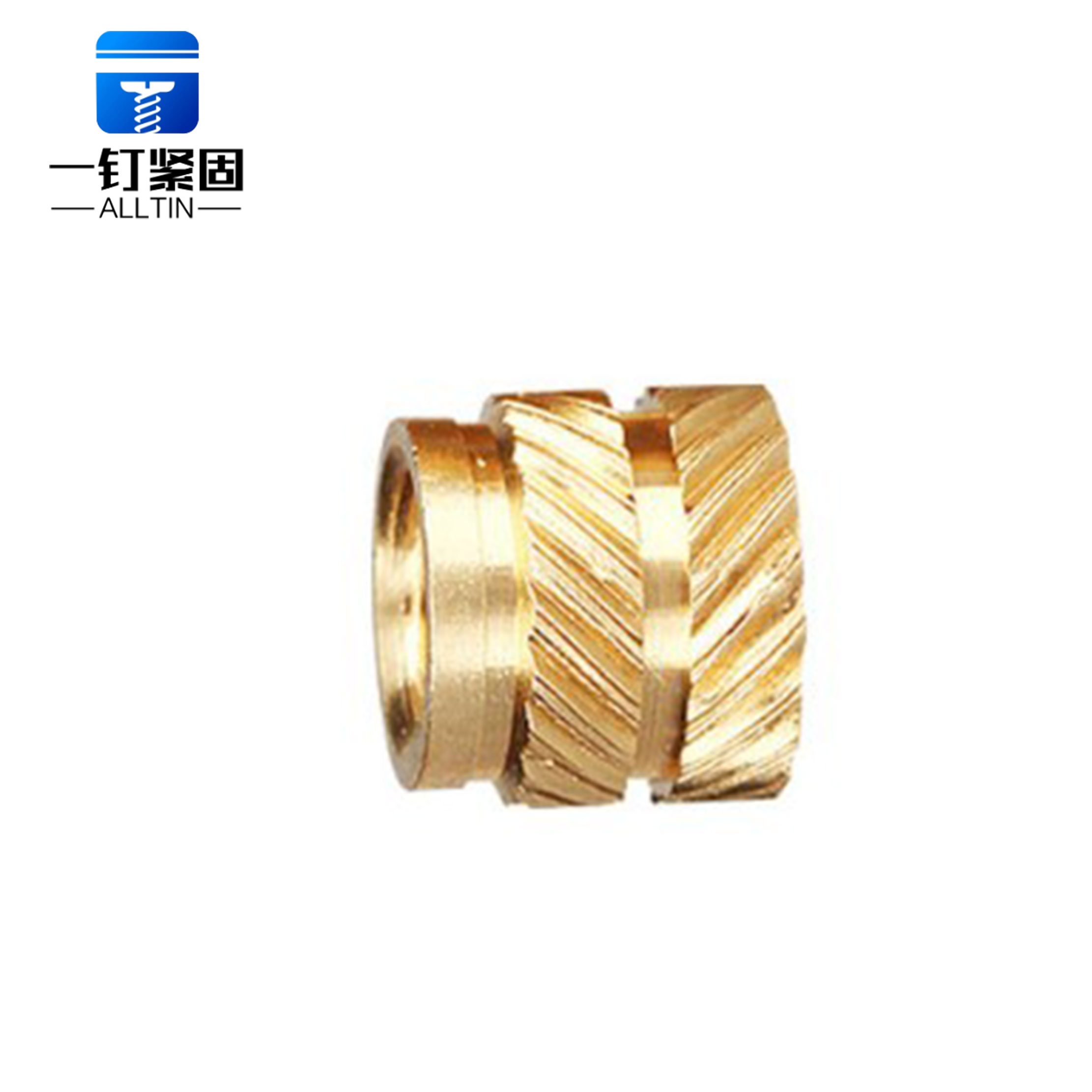 Octagonal pattern copper nut