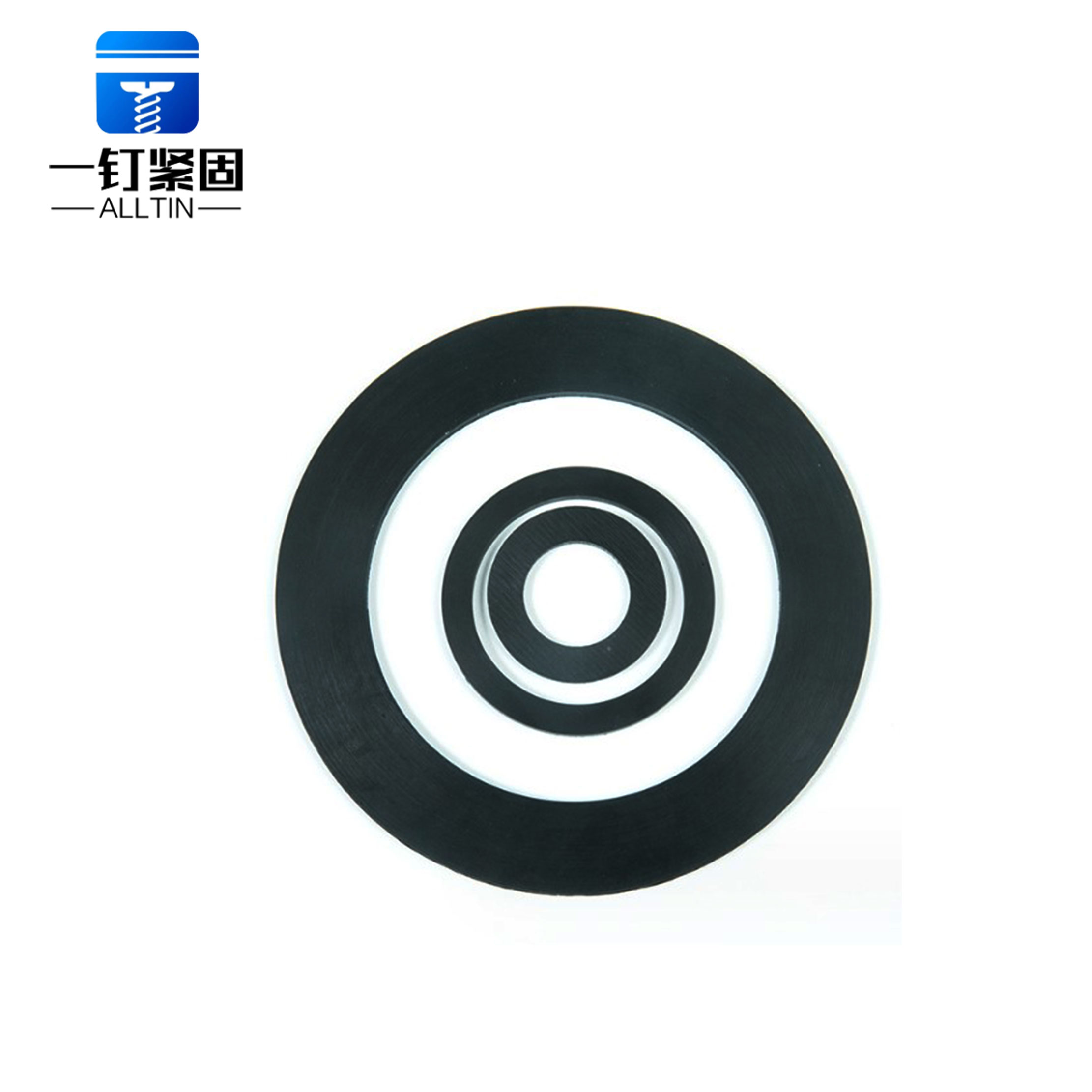 black rubber gasket