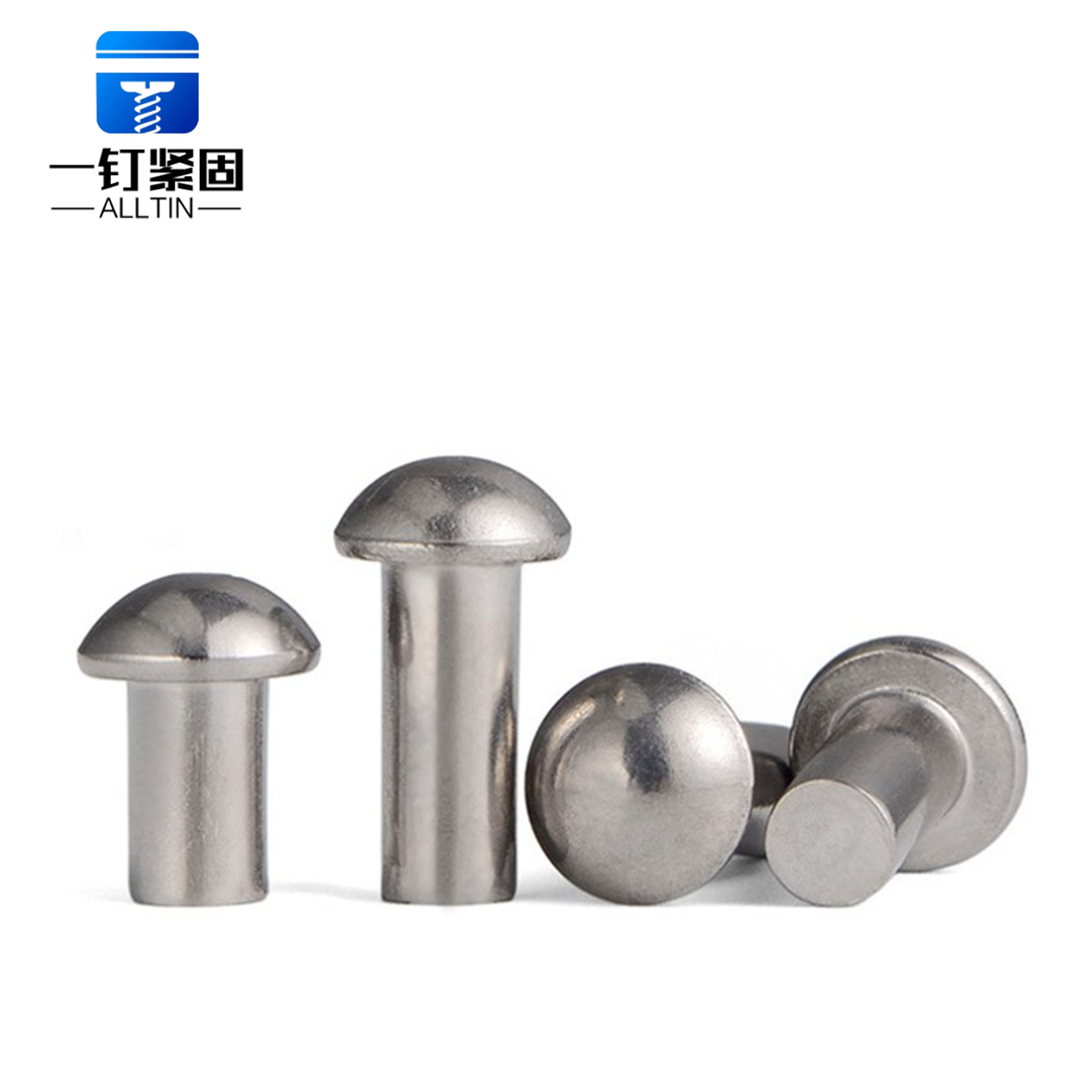 solid round head rivets