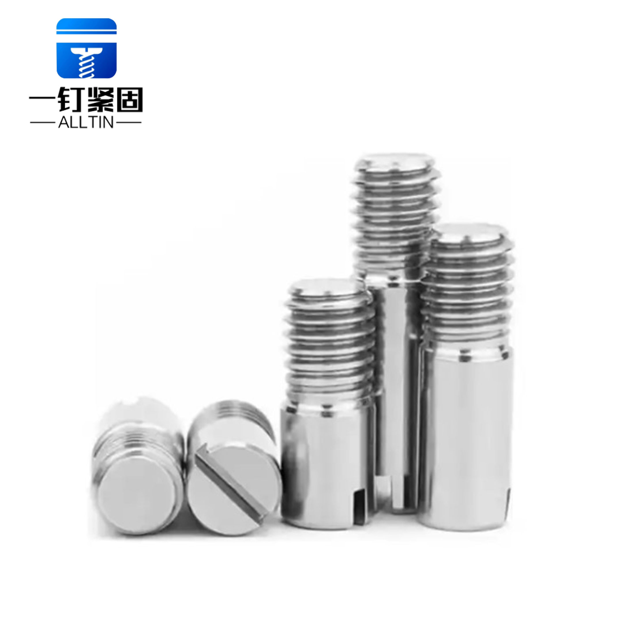 Slotted External Thread Cylindrical Pin 