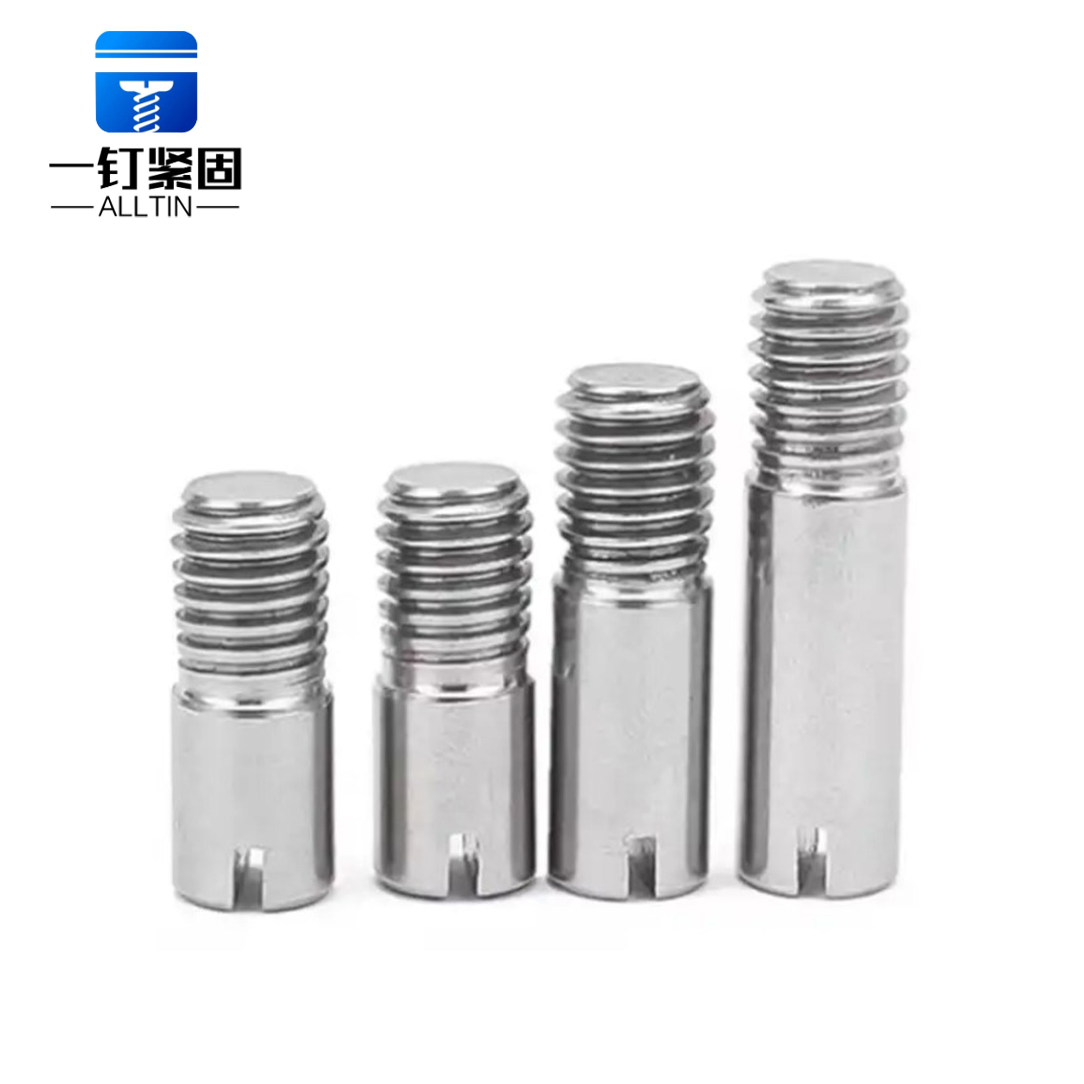 Slotted External Thread Cylindrical Pin 