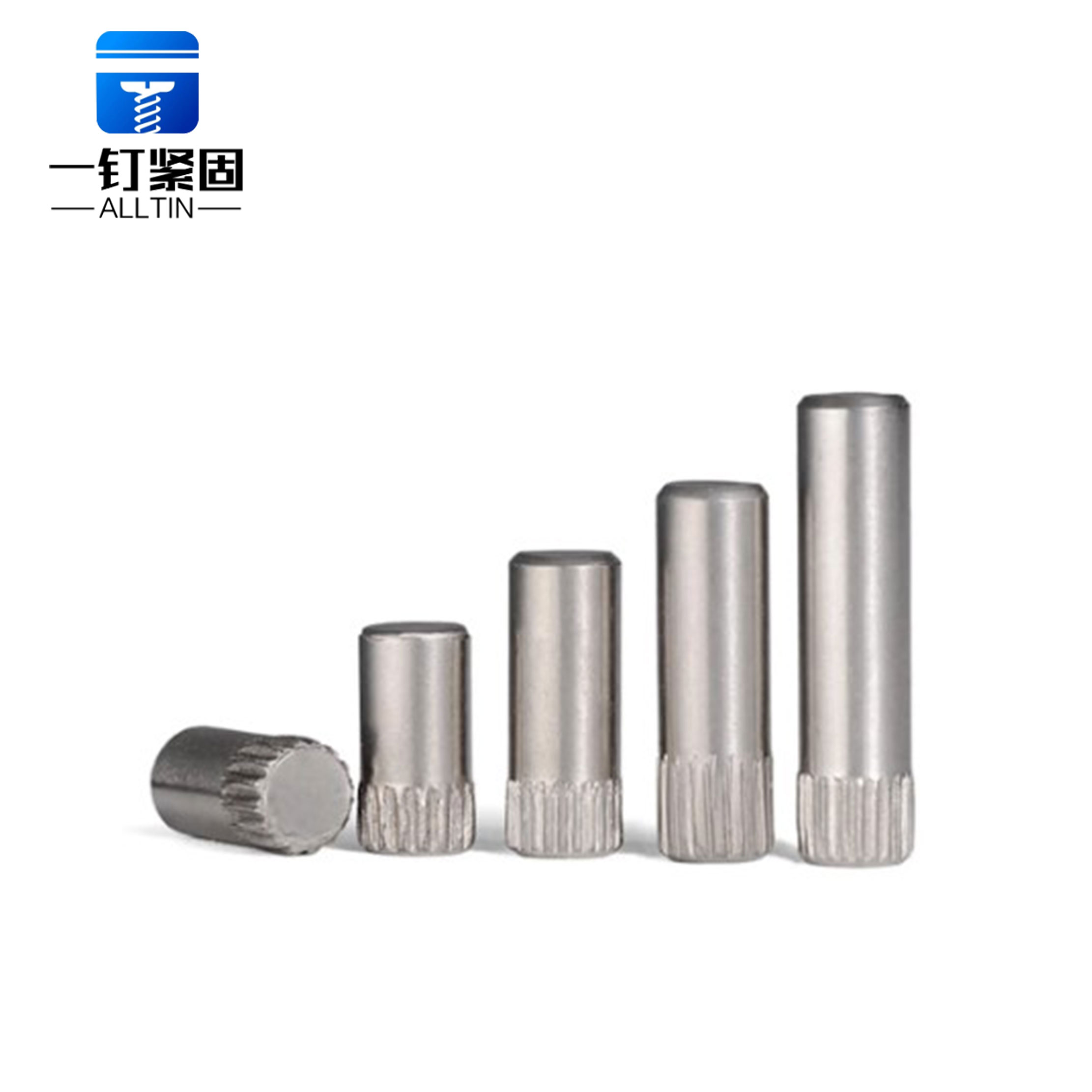 Knurled Cylindrical Pin