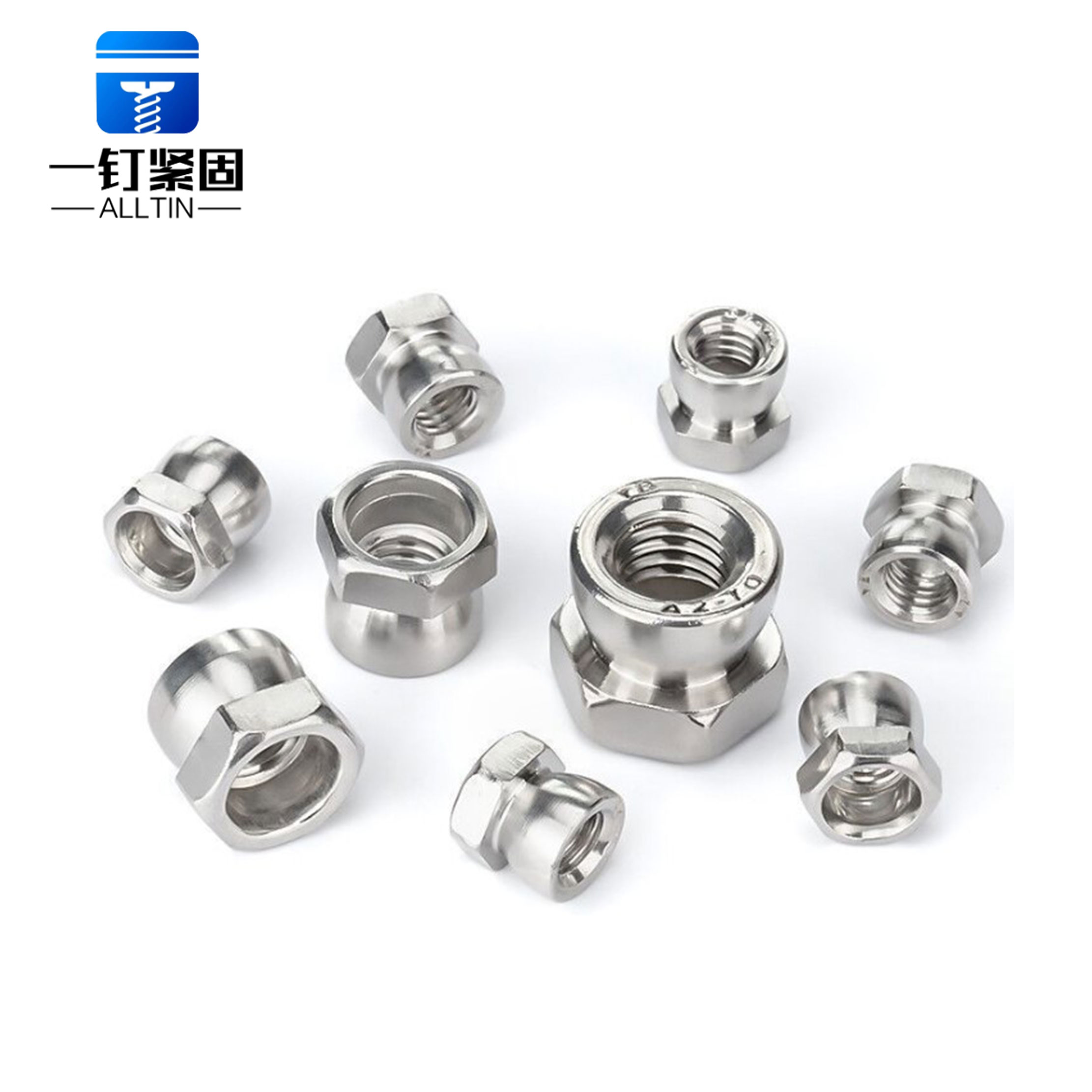 hex anti disassembly nut