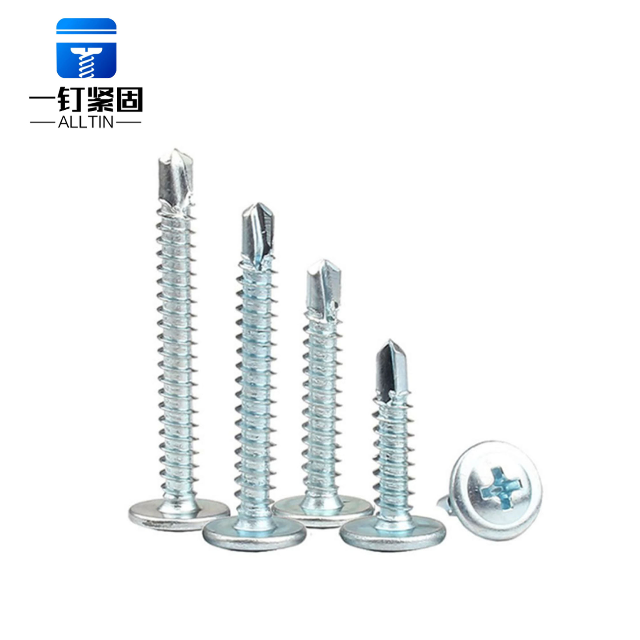 Blue and white zinc ...