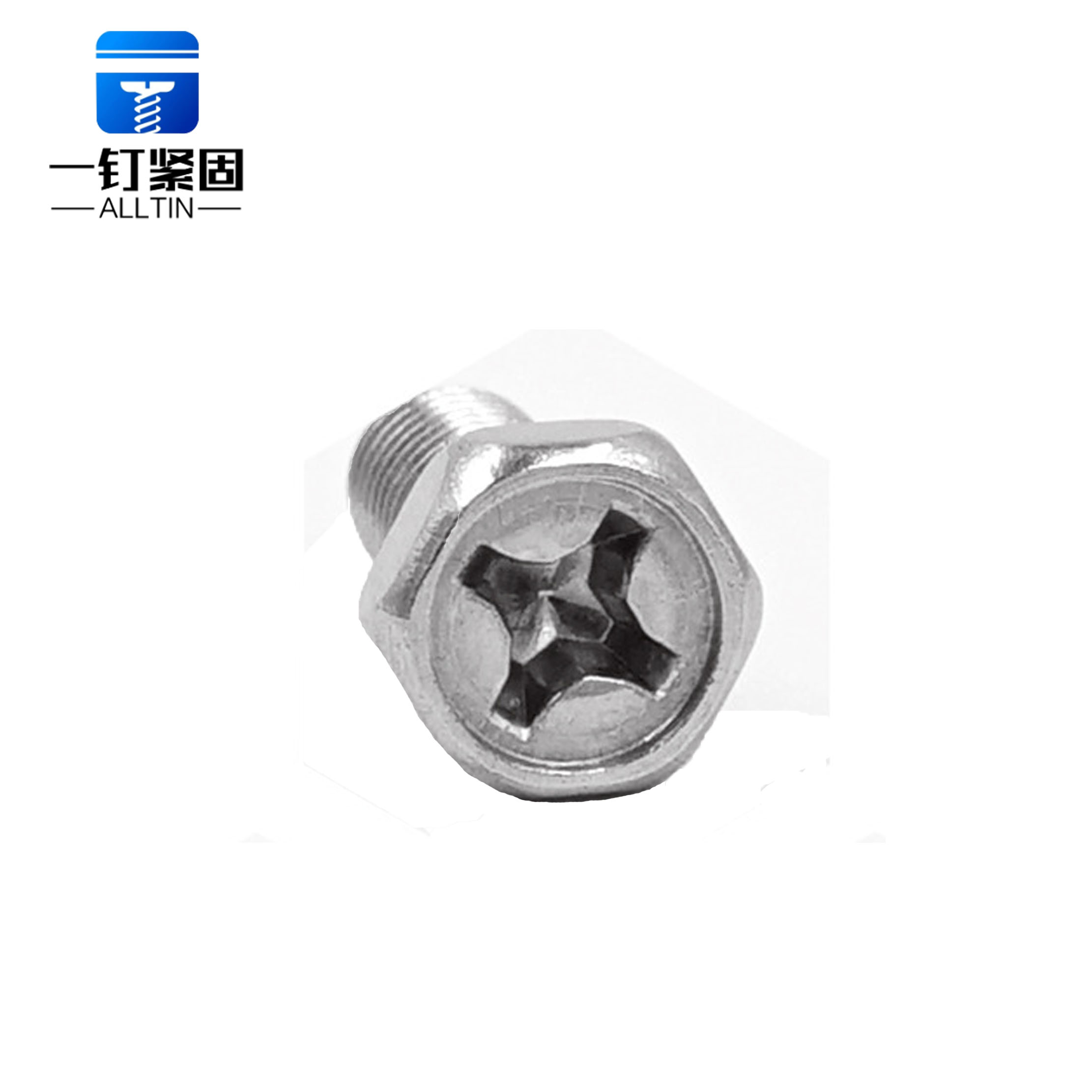 Outer hexagon cross bolt