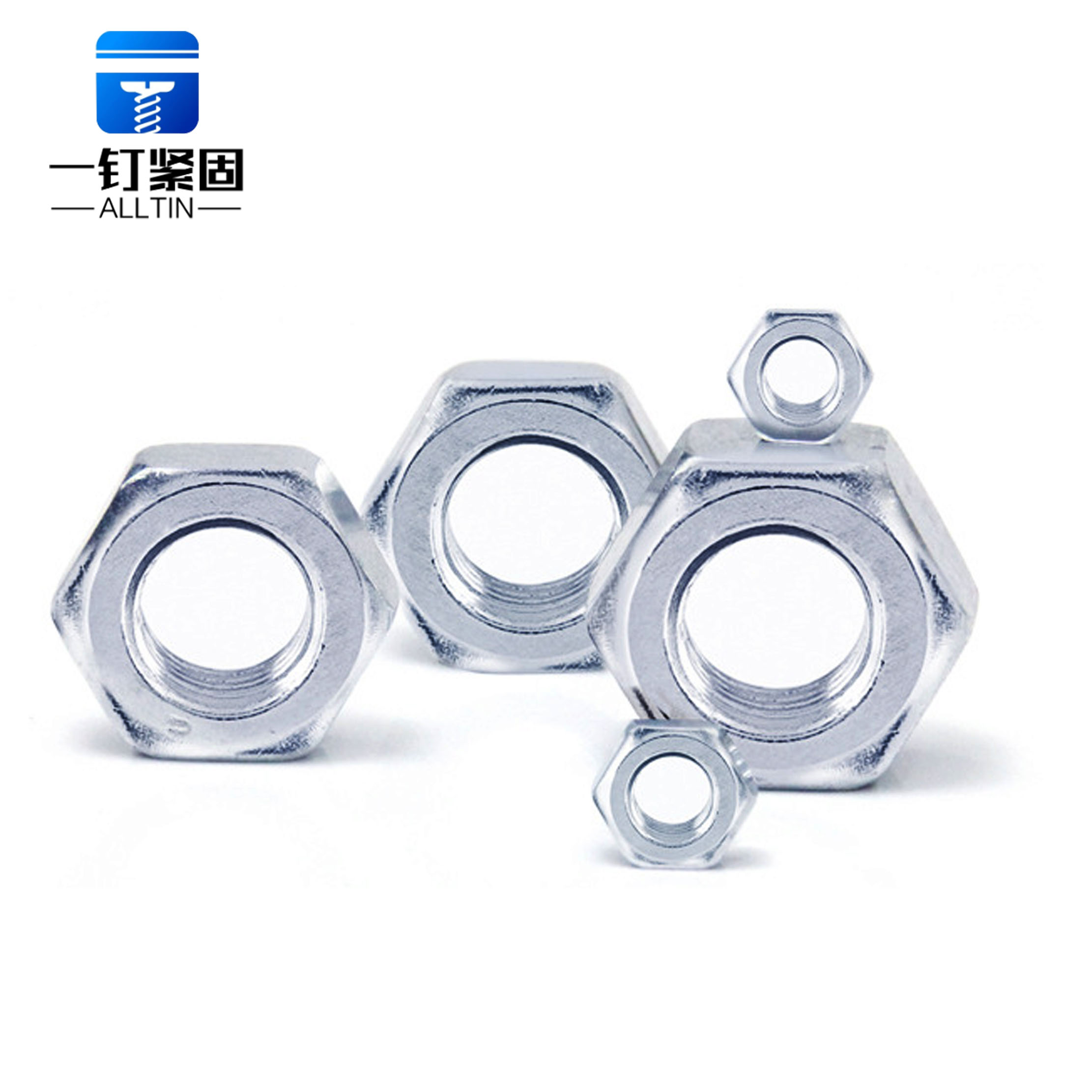 Galvanized hexagon nut