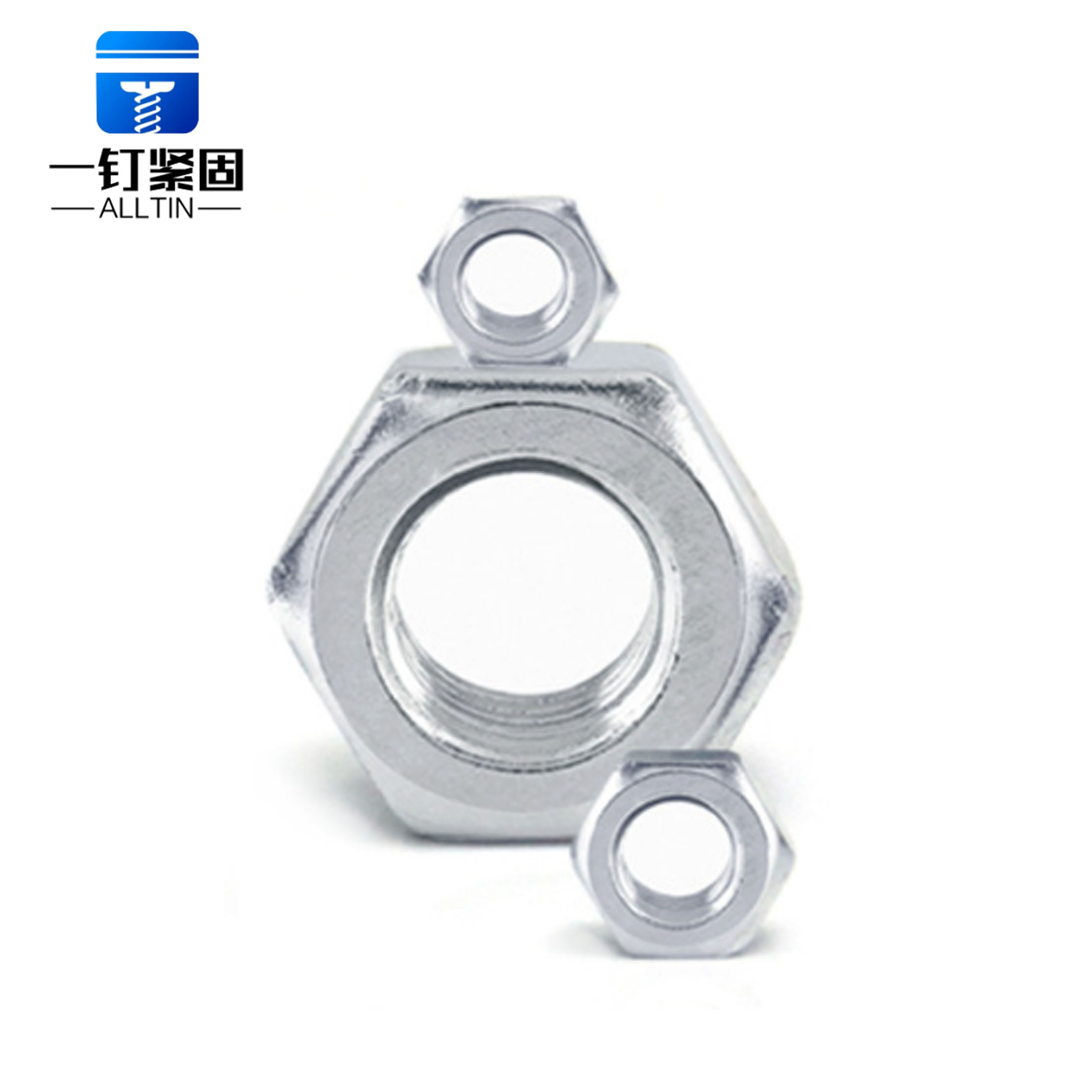 Galvanized hexagon nut