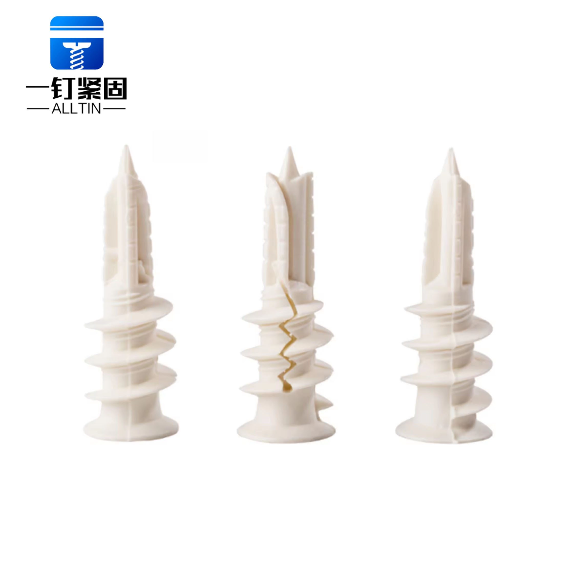 Nylon screw expansion tube