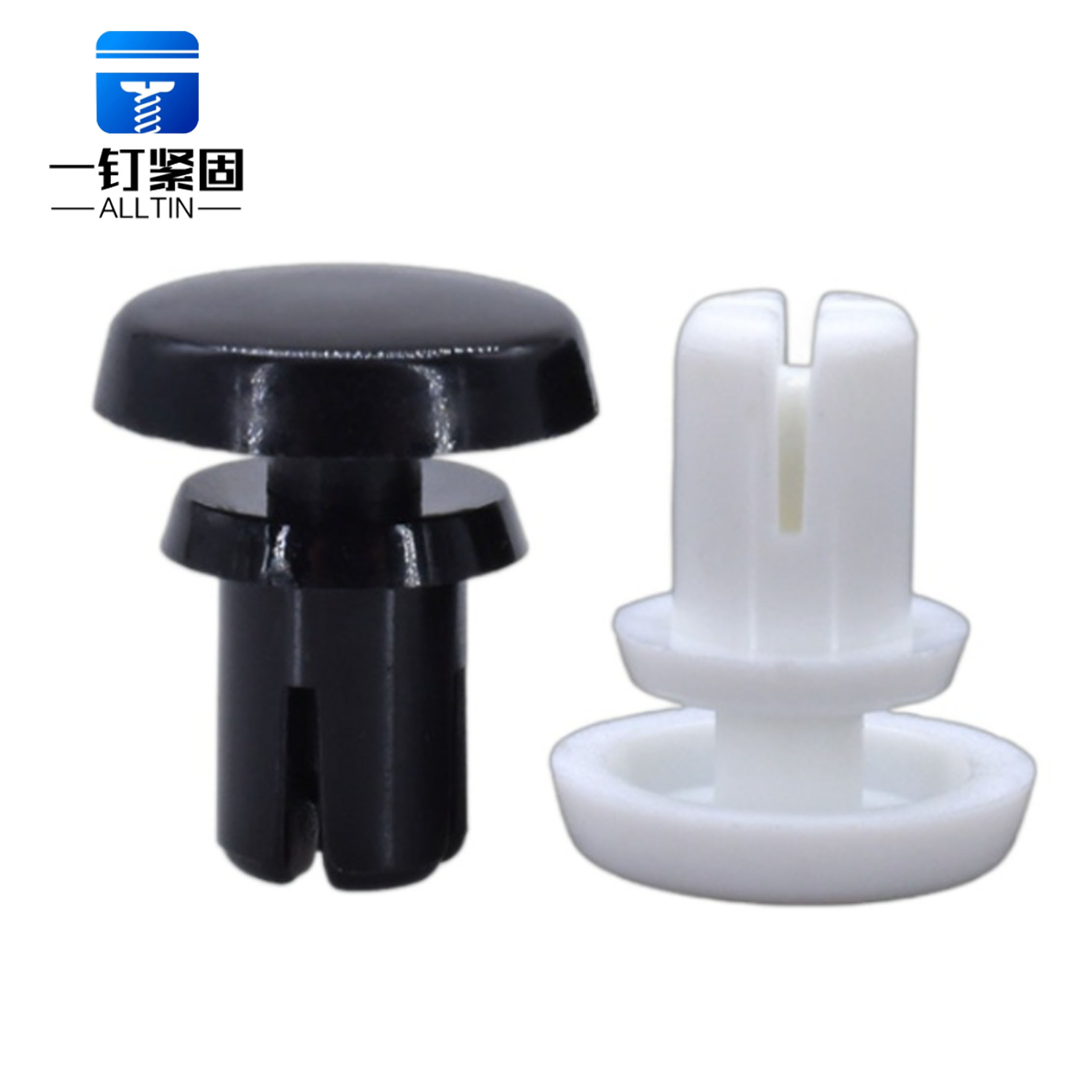 Push type plastic rivets