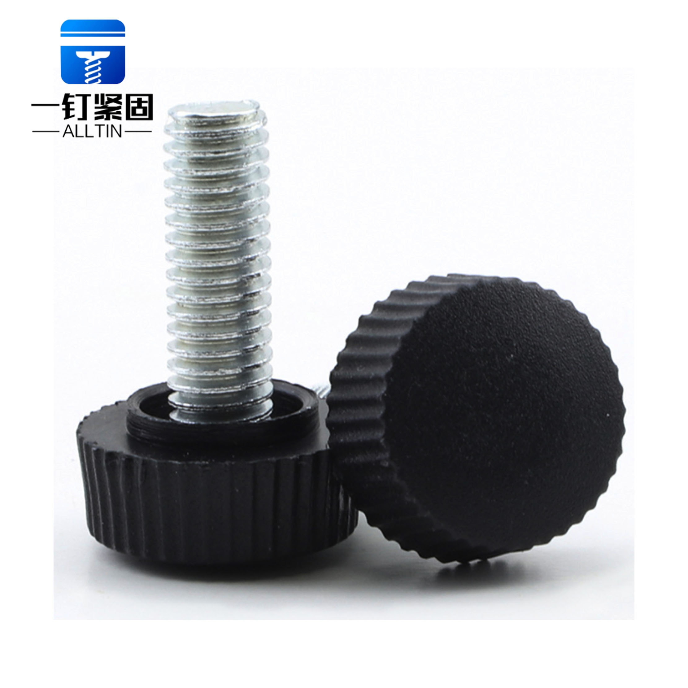 Plastic head hand screw