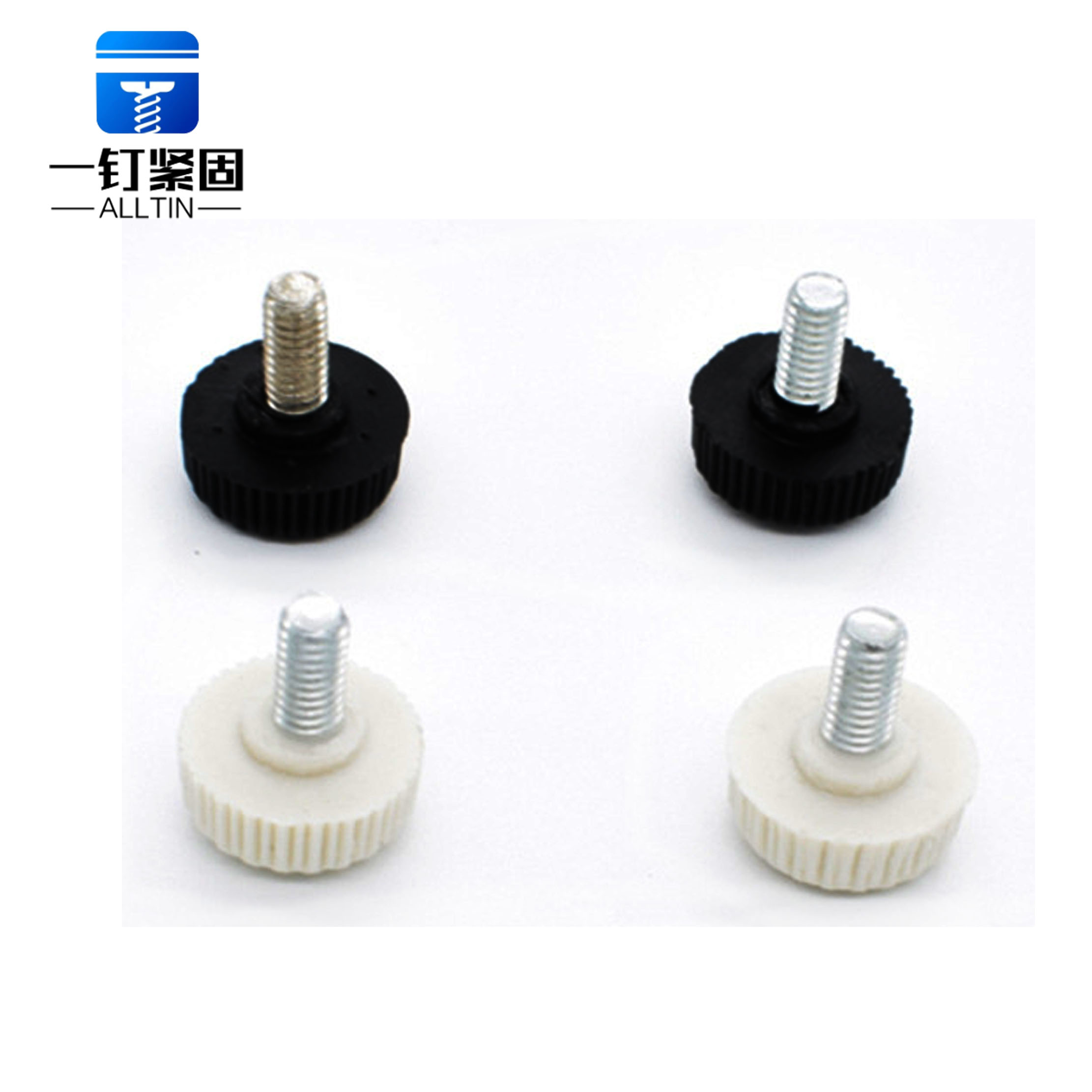 Plastic head hand screw