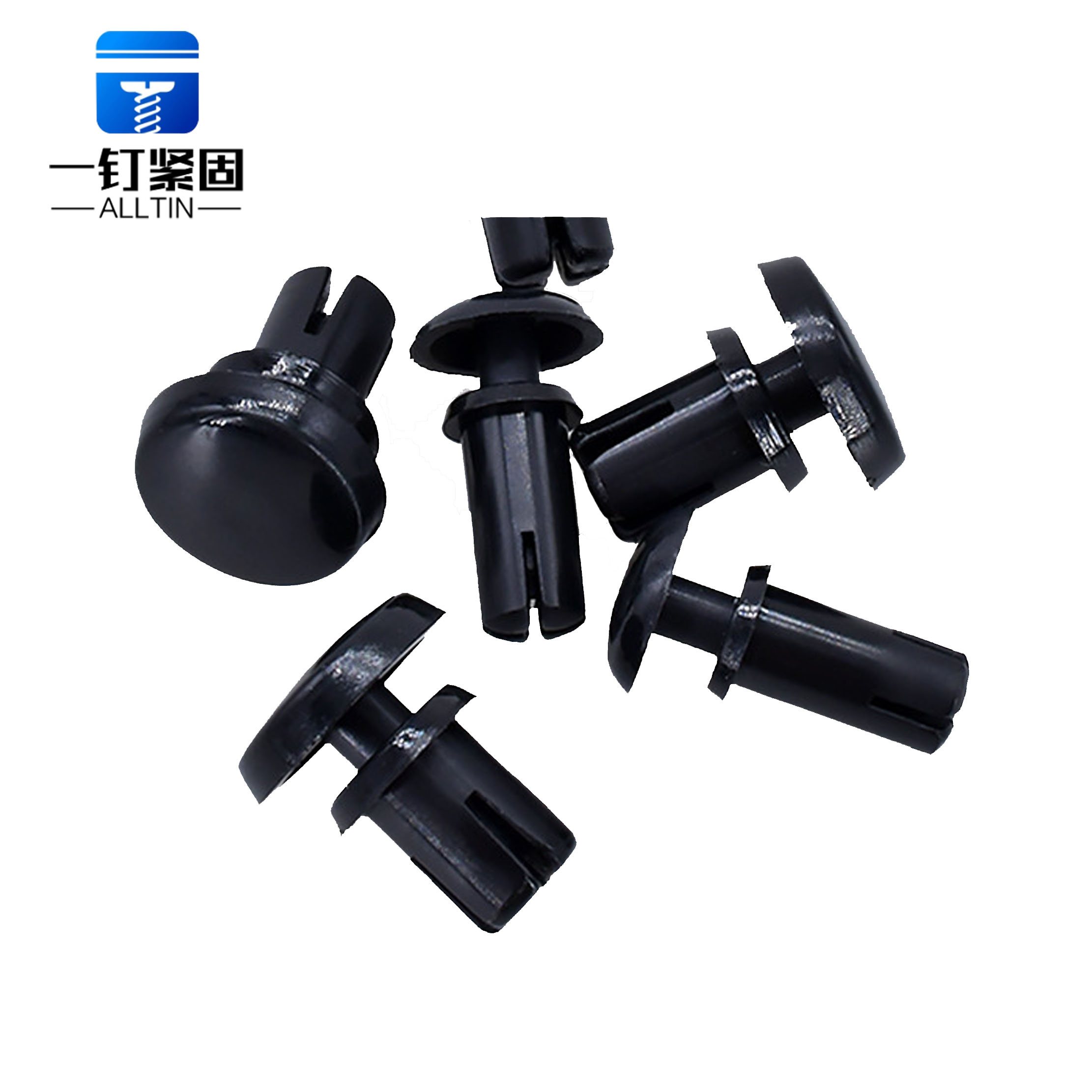 Push type plastic rivets