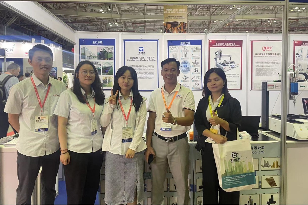 ALLTIN Fastener Showcases Products at VINAMAC EXPO 2023 in V...
